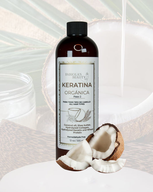 ORGANIC KERATIN STRAIGHTENING KIT 355ML