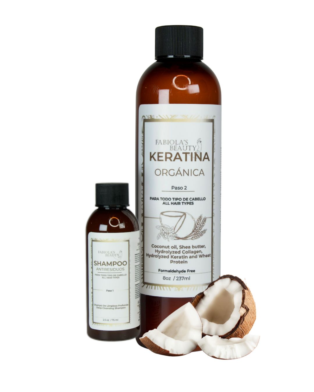 ORGANIC KERATIN STRAIGHTENING KIT 237ML