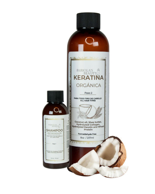 ORGANIC KERATIN STRAIGHTENING KIT 237ML