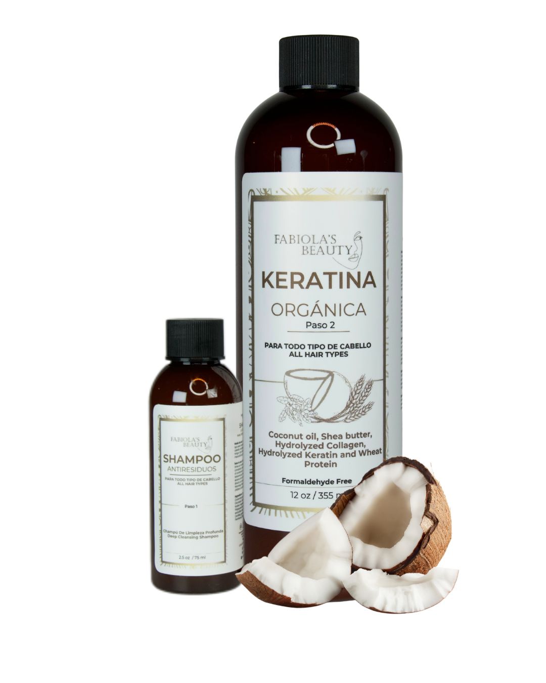 ORGANIC KERATIN STRAIGHTENING KIT 355ML