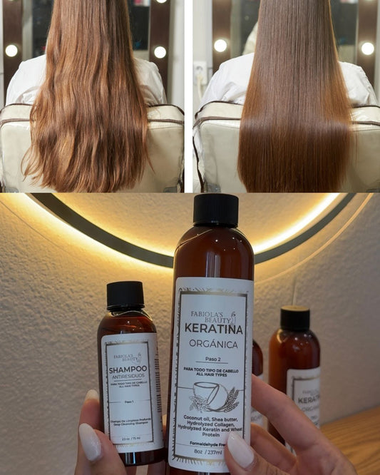 ORGANIC KERATIN STRAIGHTENING KIT 237ML