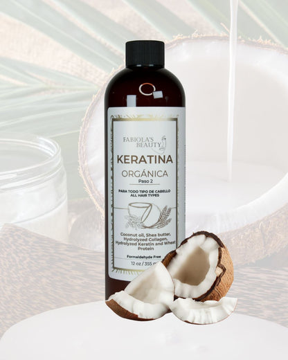 ORGANIC KERATIN STRAIGHTENING KIT 355ML