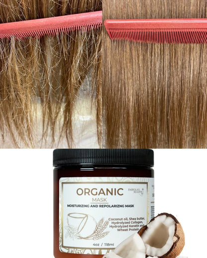 ORGANIC KERTAIN STRAIGHTENING KIT 237ML + COCONUT MASK