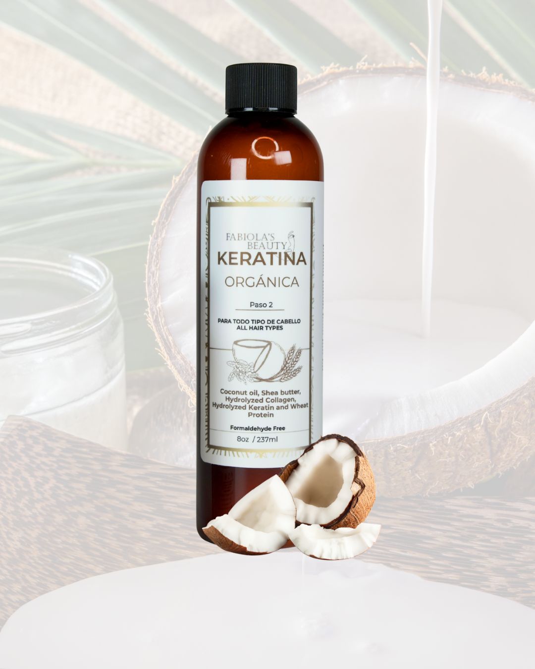 ORGANIC KERATIN STRAIGHTENING KIT 237ML